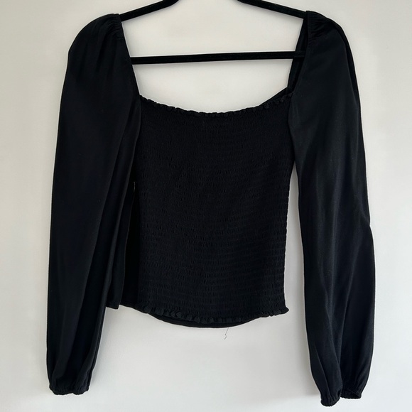 Reformation black sweetheart ‘Reign’ top - Picture 3 of 5